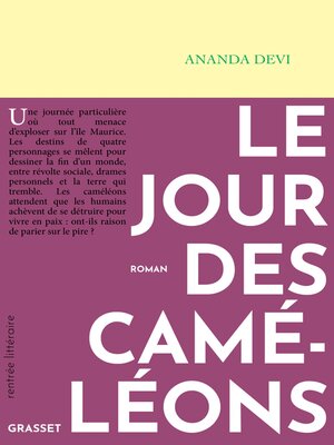 cover image of Le jour des caméléons
